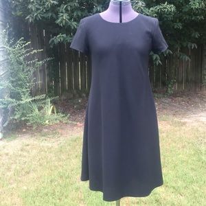 Carole Little black shift dress